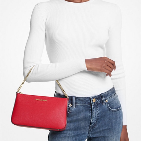 MICHAEL KORS 
Jet Set Md Crossbody XBody Shoulder Bag + Card Holder Boxed Set - Picture 3 of 16